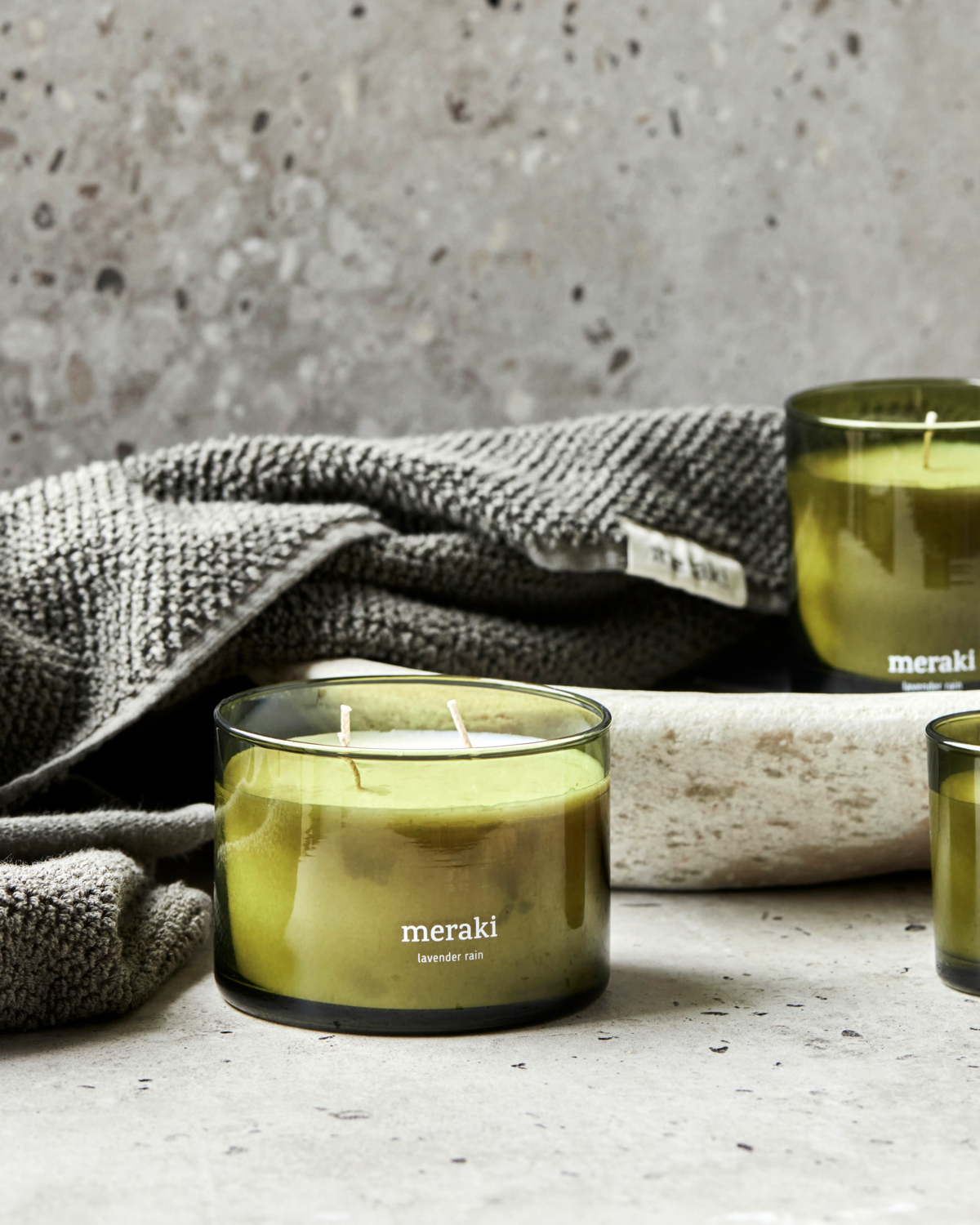 Meraki Scented Candle Lavender Rain