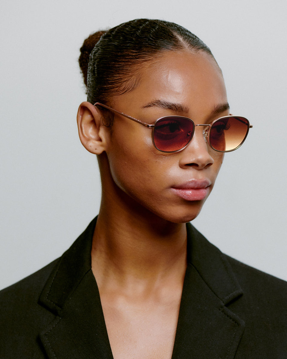 AKjaerbede Hello Zonnebril Rosegold