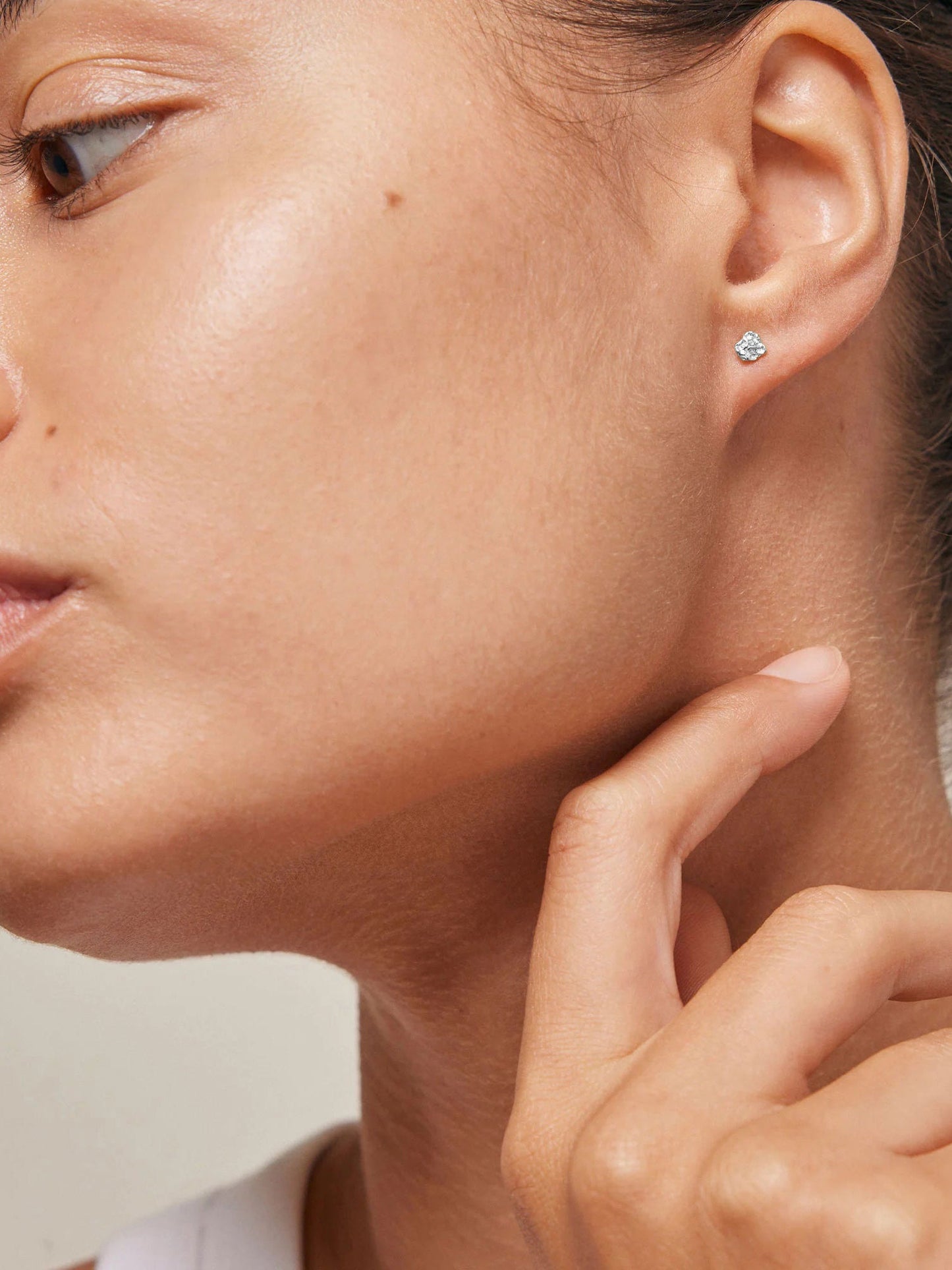 Enamel Copenhagen Rio Studs Mini Silver