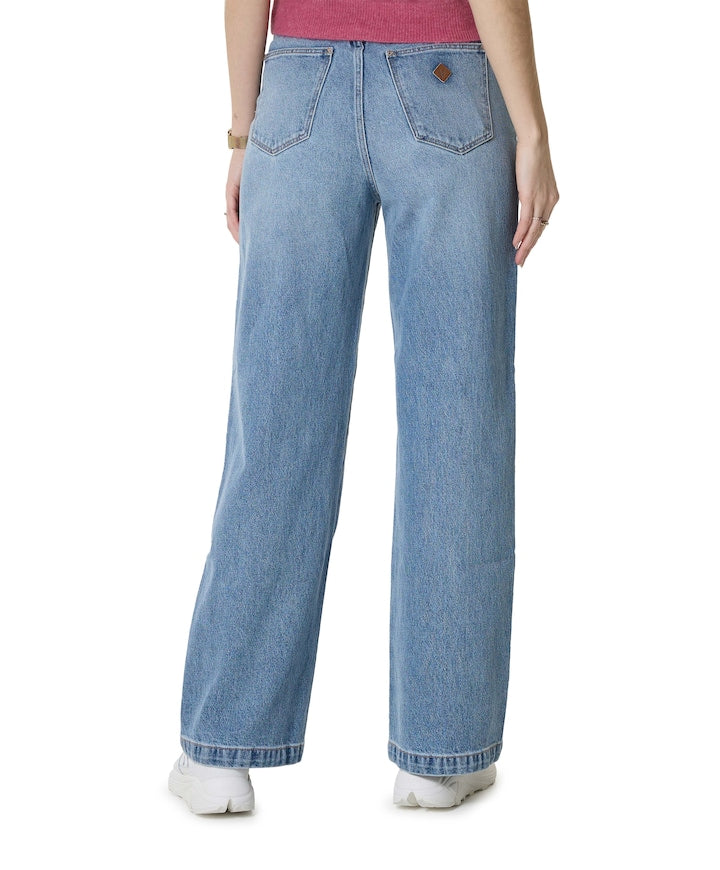 Abrand Jeans High Wide Jeans Liv Light Vintage Blue
