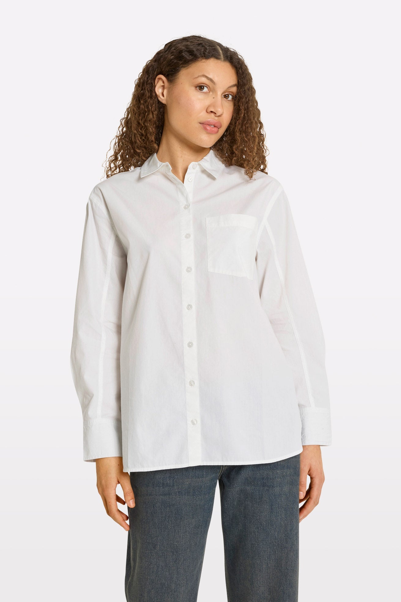 Envii Webster Long Sleeve Shirt White