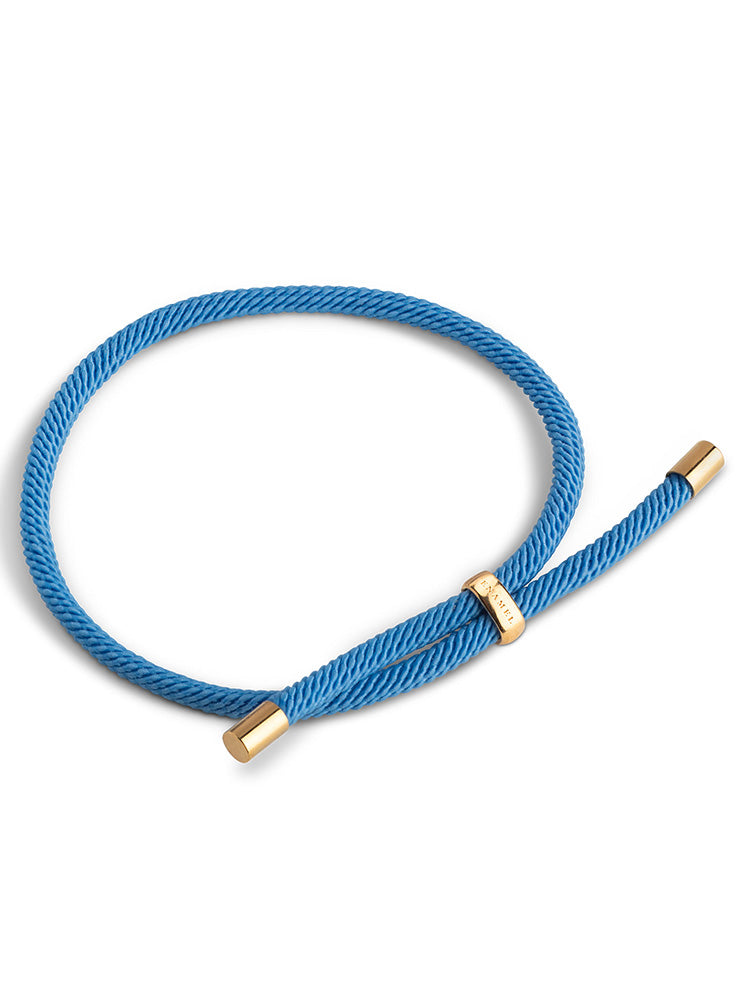 ENAMEL Copenhagen Bracelet Cord Steel Blue