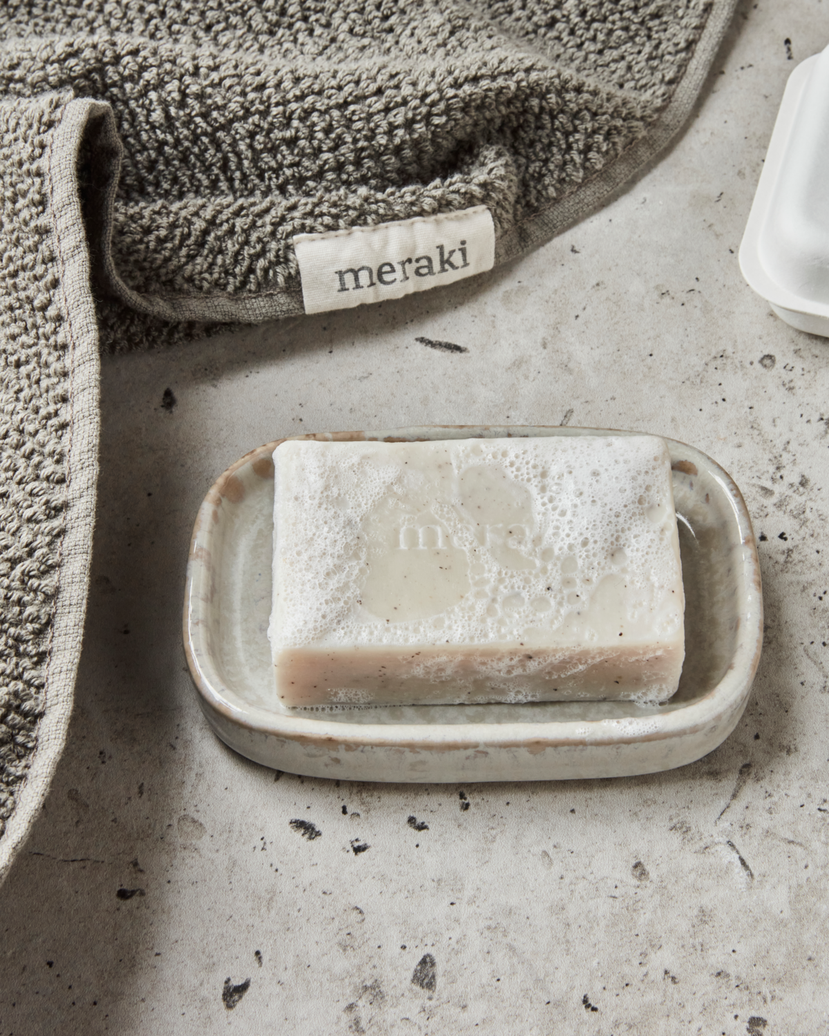 Meraki Soap Bar Sesame Scrub