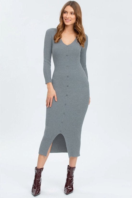 PB Bella Dress Light Grey