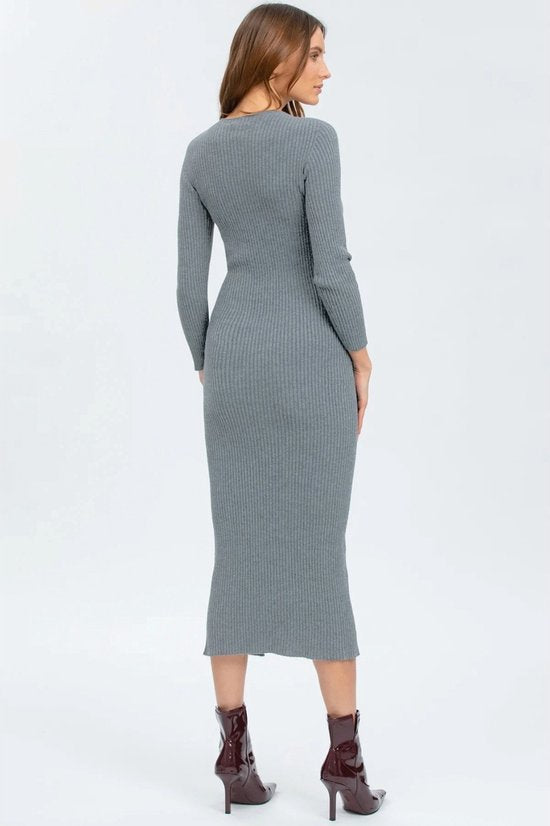 PB Bella Dress Light Grey