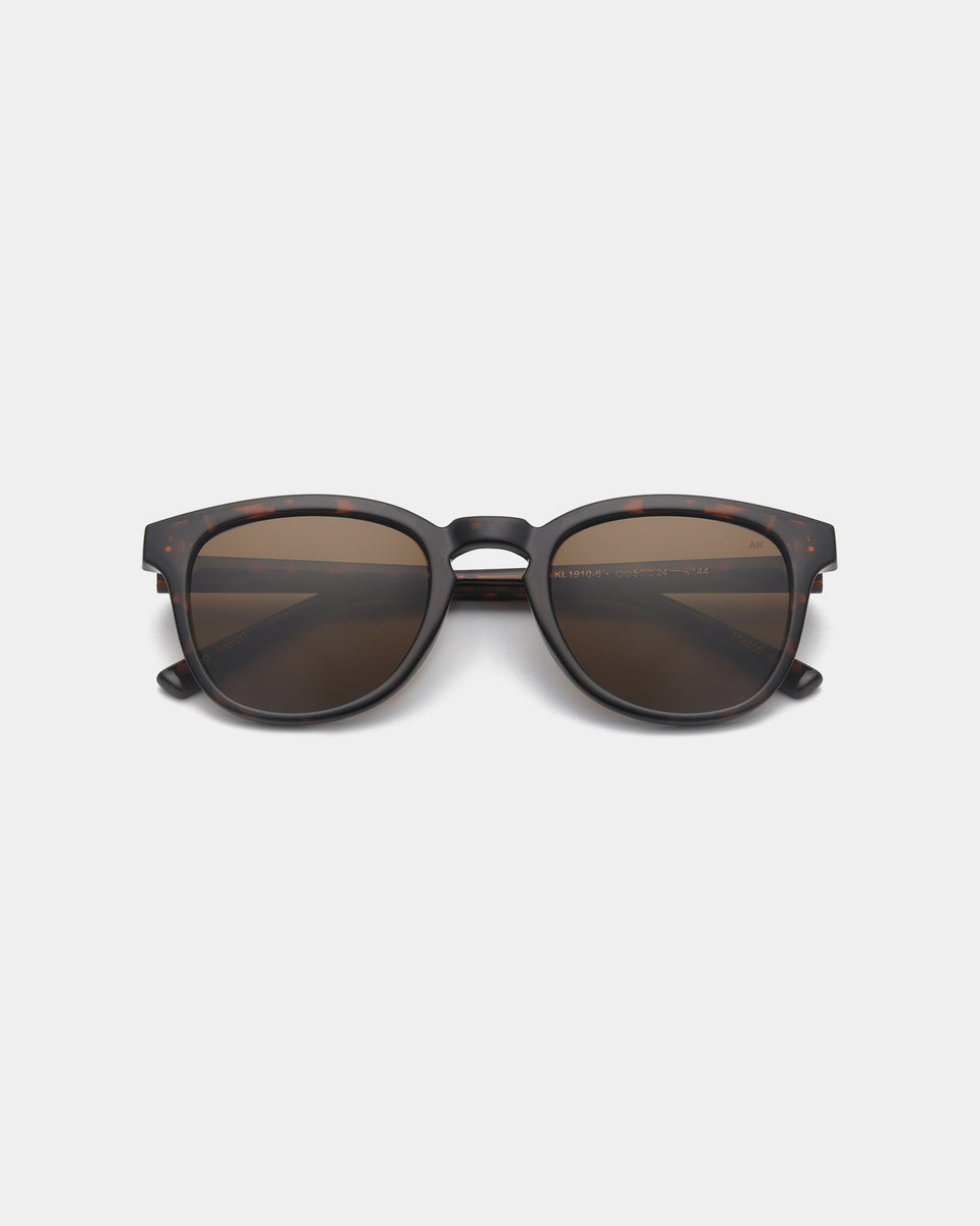 AKjaerbede Bate Zonnebril Demi Tortoise