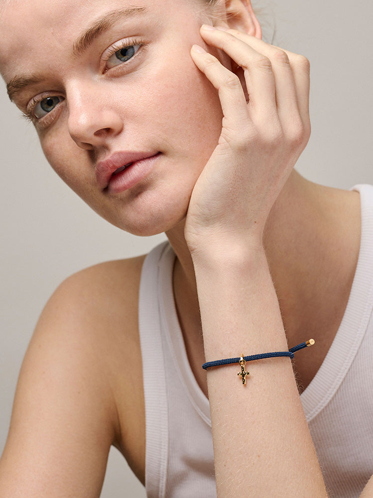 ENAMEL Copenhagen Bracelet Cord Night Blue