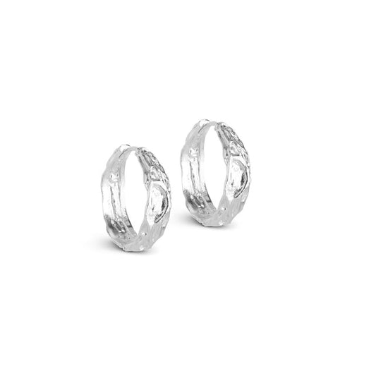 Enamel Copenhagen Nela Hoops Silver