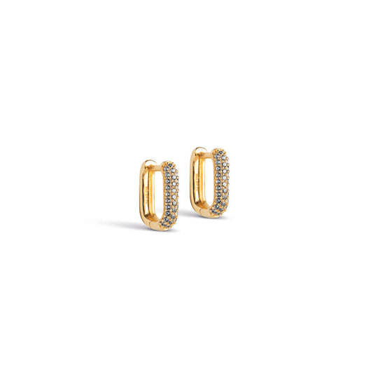 Enamel Copenhagen Hoops Sparkling Square
