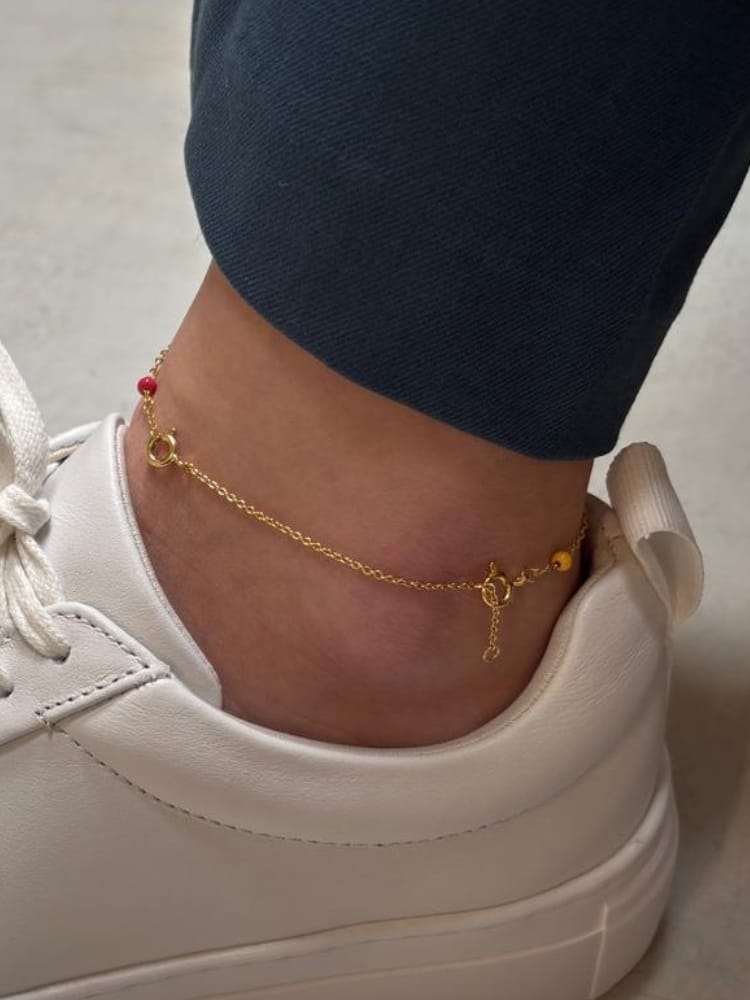 Enamel Copenhagen Extender Chain Anklet