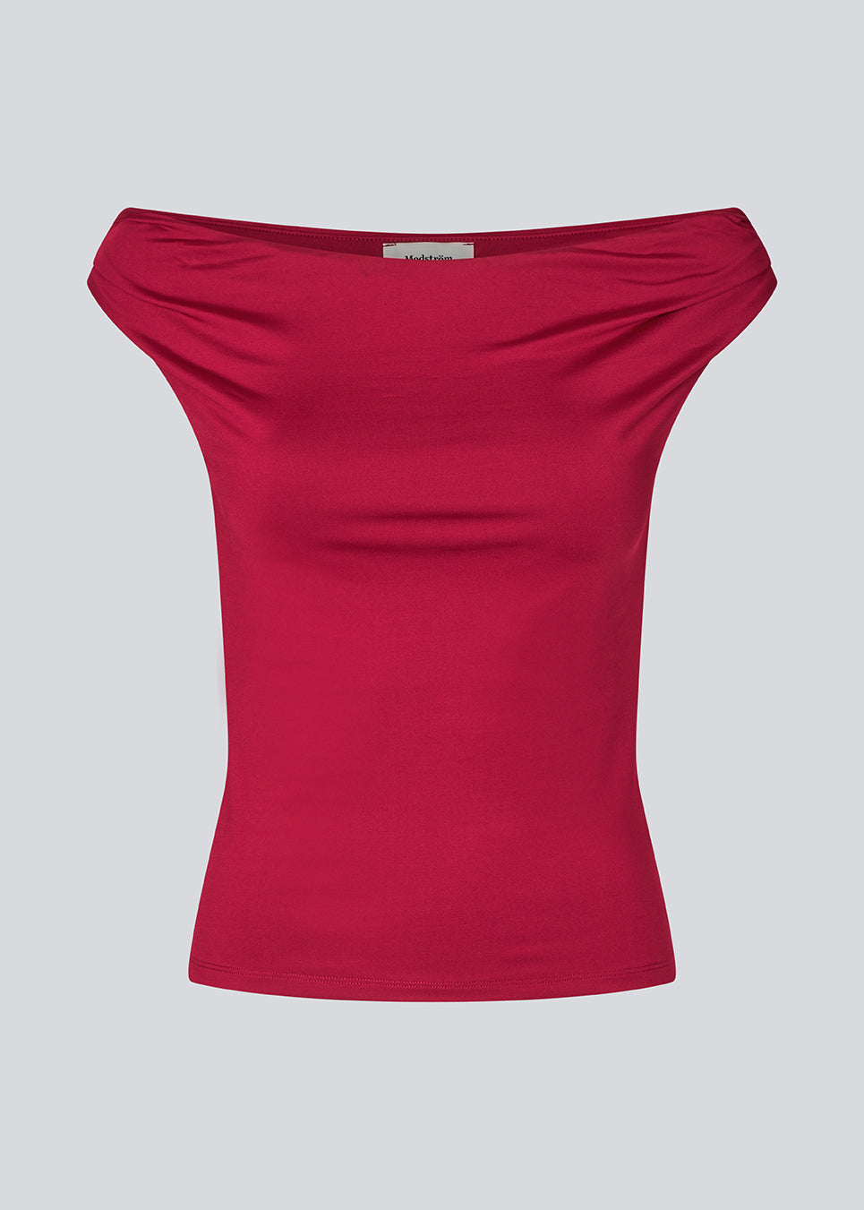 Modstrom Hima Off-Shoulder Top Rumba Red