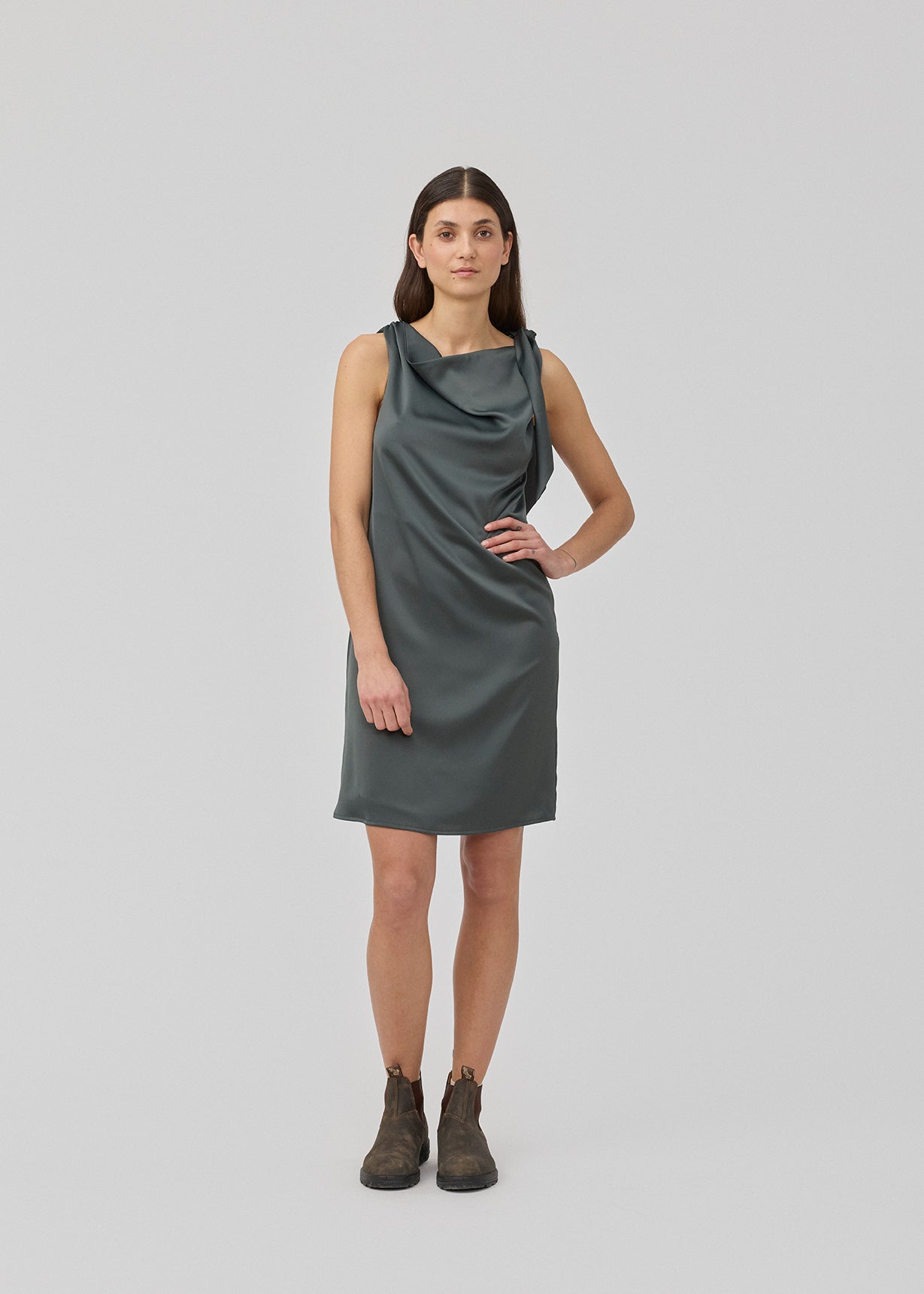 Modstrom Katja Dress Harbor Green