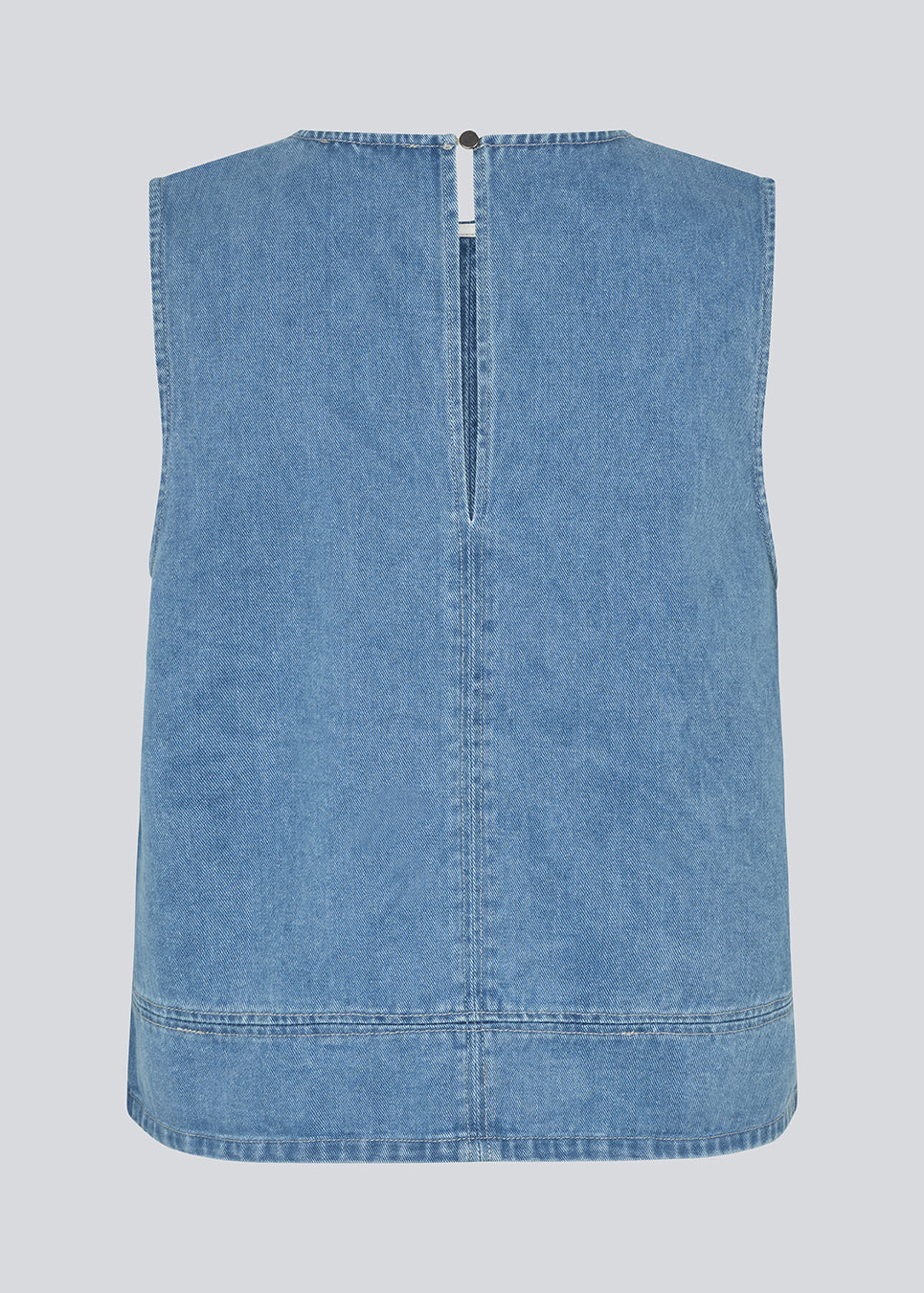 Modstrom Naoma Denim Top Vintage Blue