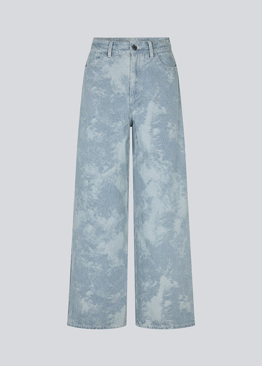 Modstrom Newland Jeans Blue Jaquard