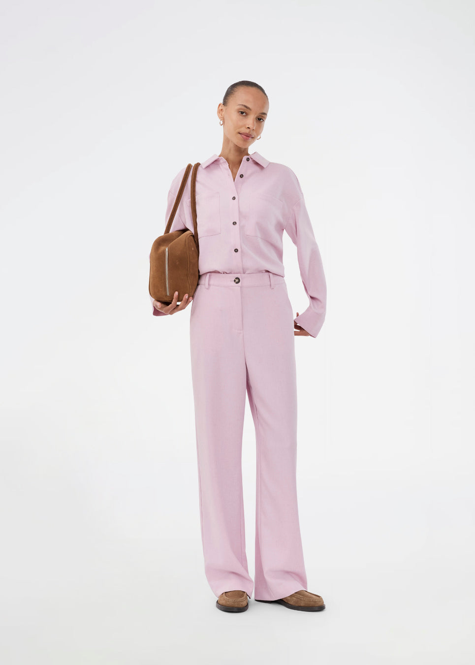 Modstrom Sophie Shirt Pink Melange