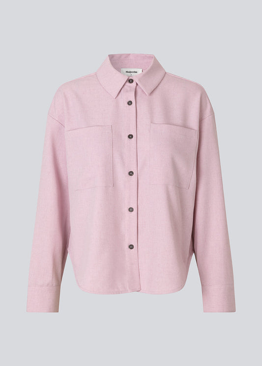 Modstrom Sophie Shirt Pink Melange
