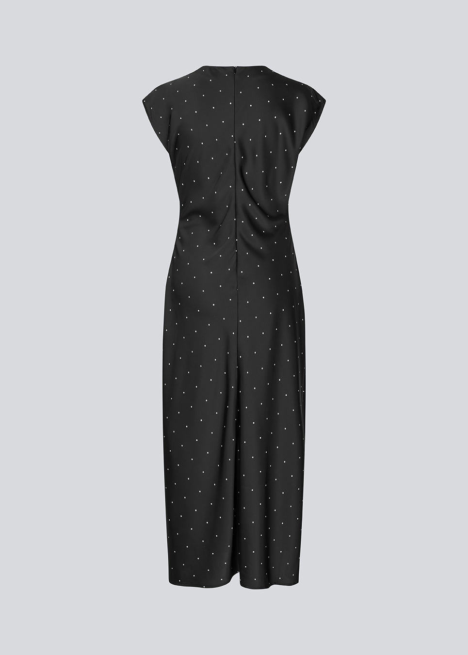 Modstrom Tailor Dot Maxi Dress Sleeveless Black