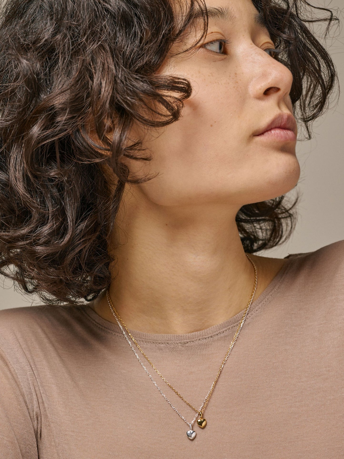 Enamel Copenhagen Amore Necklace Silver