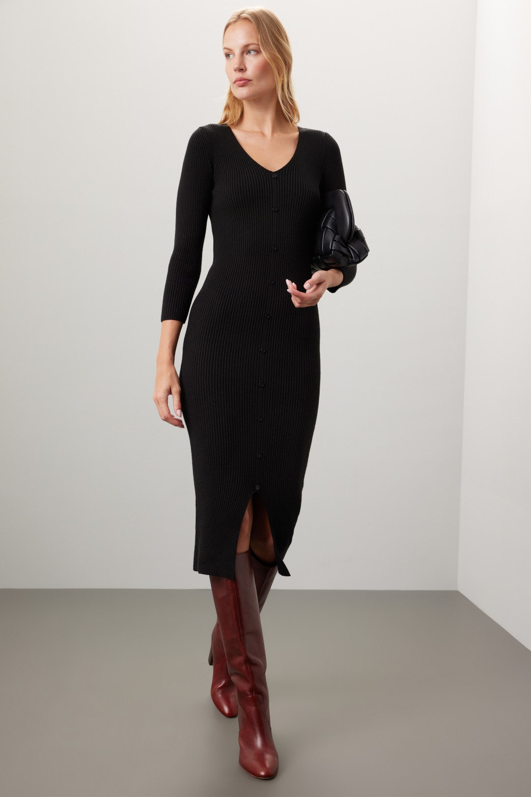 PB Bella Dress Light Grey