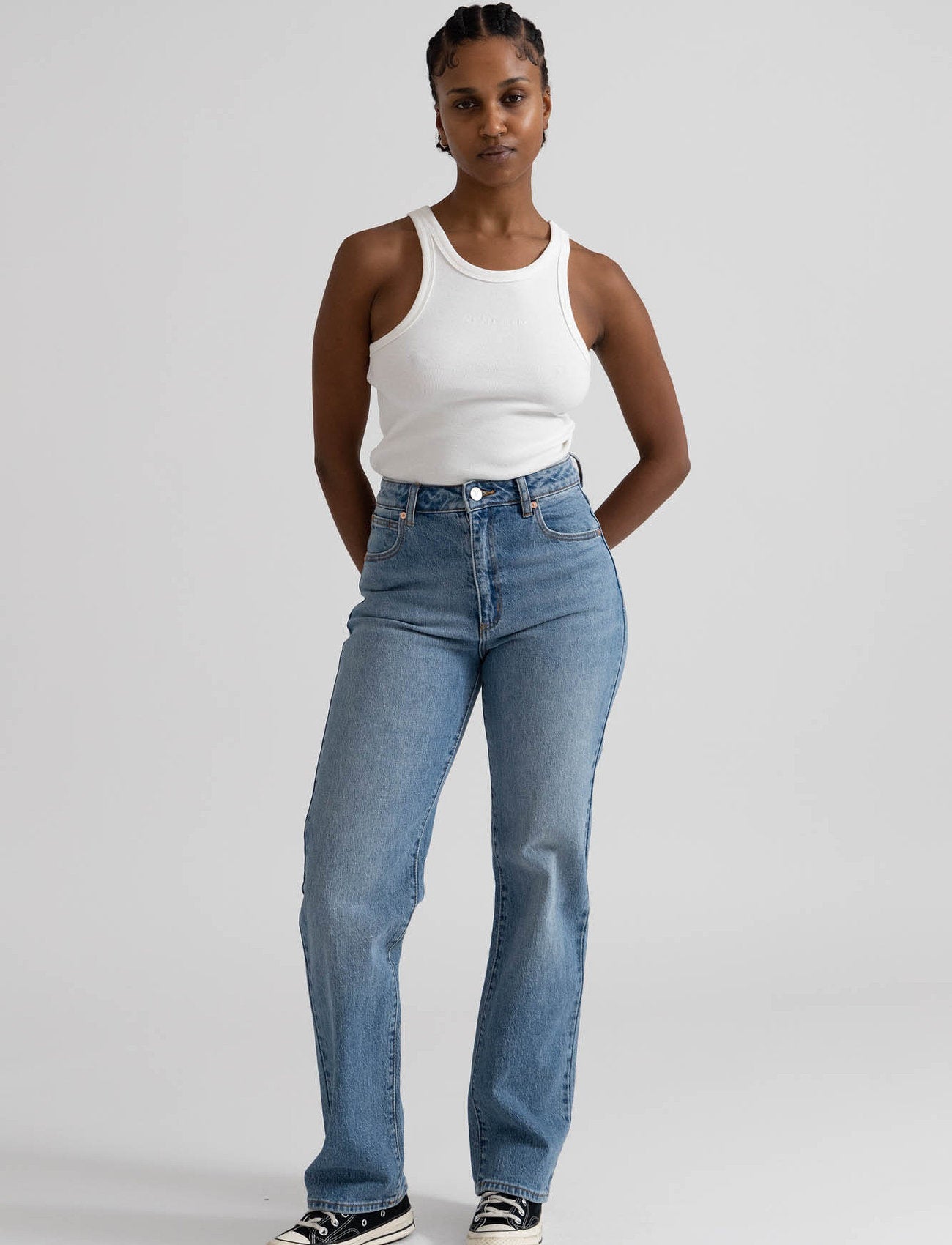 Abrand Jeans High Straight Jeans Erin