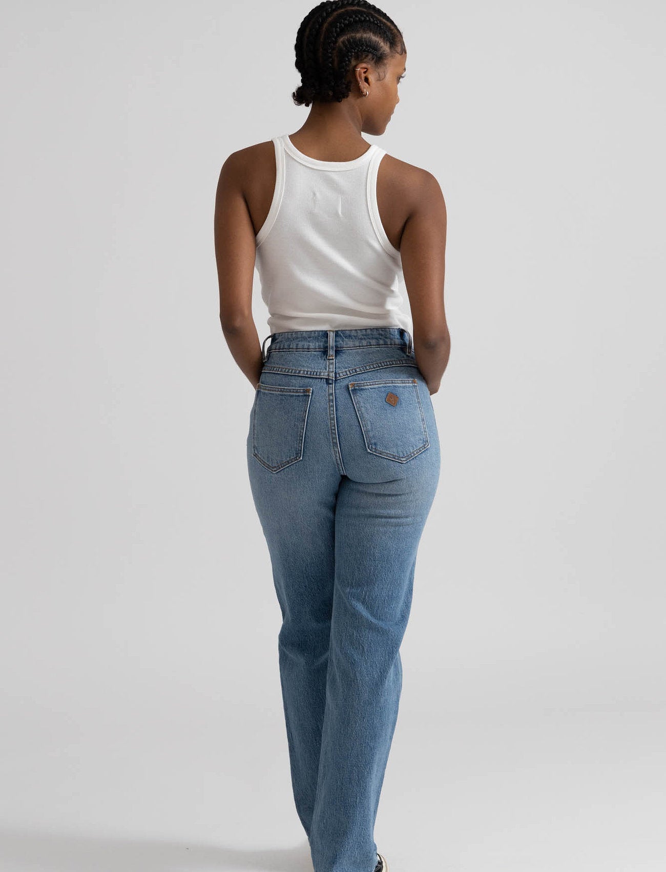 Abrand Jeans High Straight Jeans Erin