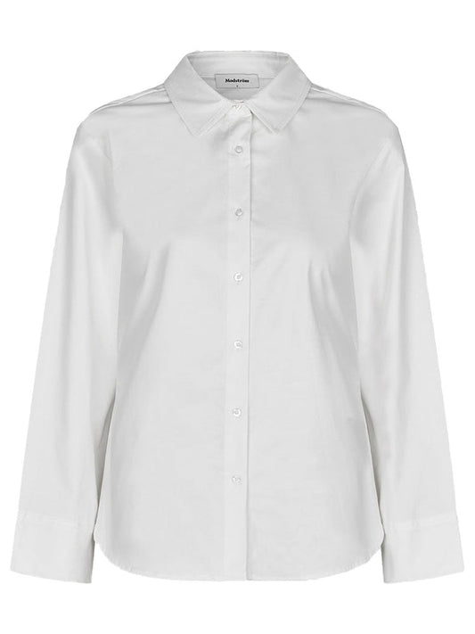 Modstrom Harrison Long Shirt Soft White