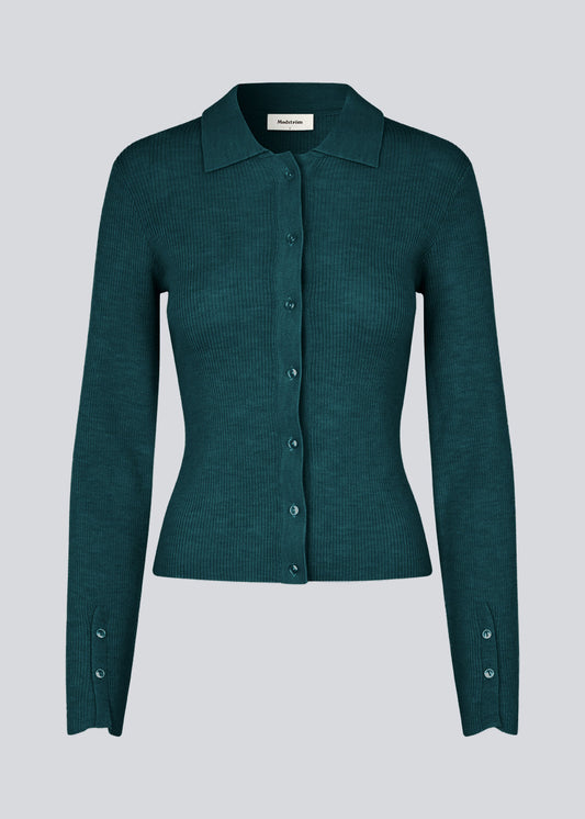 Modstrom Hiroki Cardigan Bottle Green
