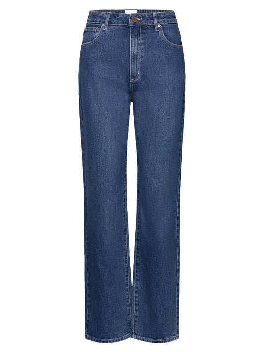Abrand Jeans High Straight Jeans Kaia Dark Indigo