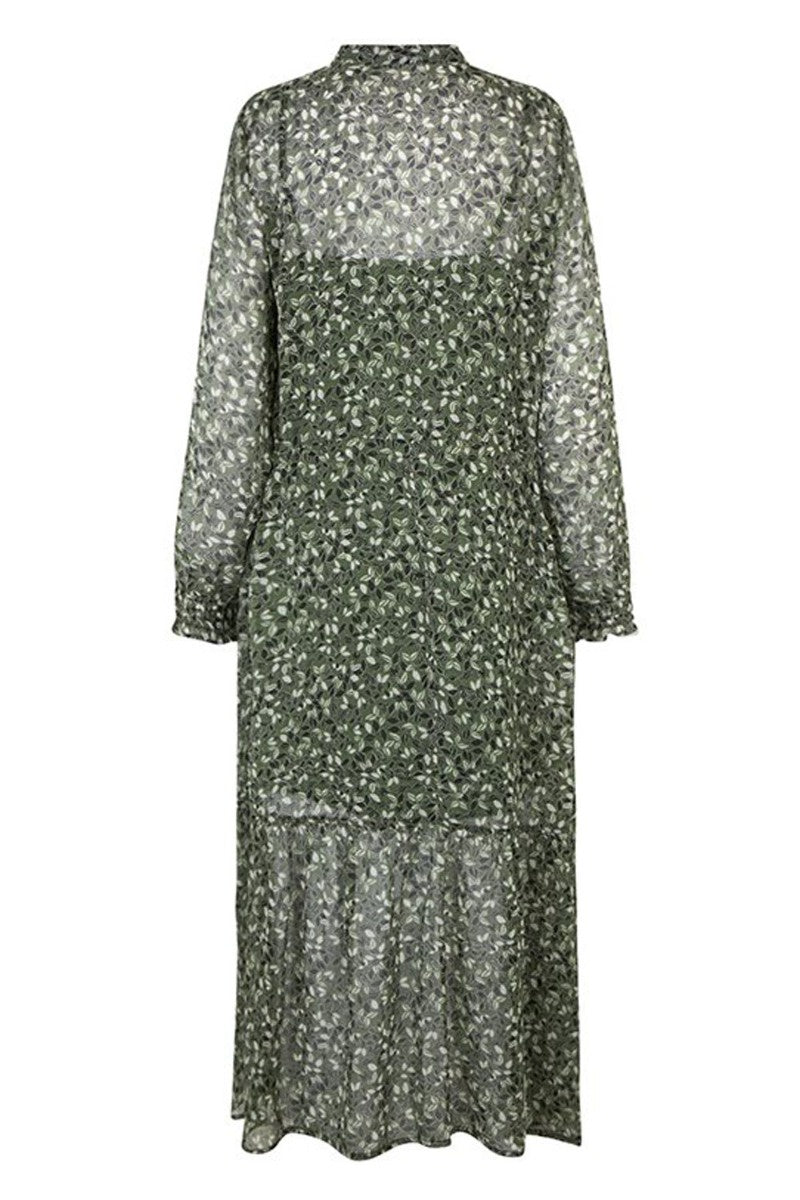 MbyM Diaz Dress Print Bronze Green