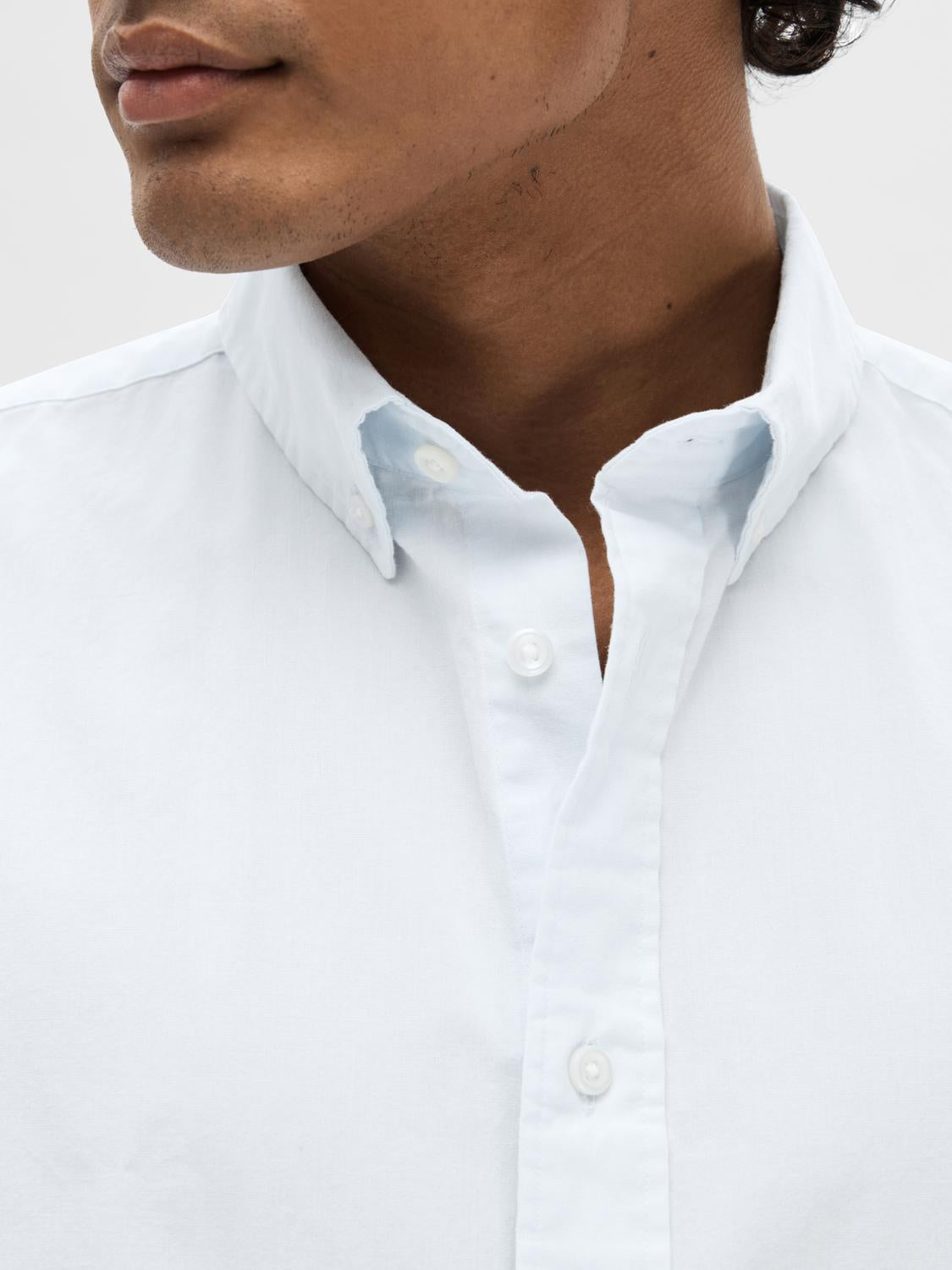 Selected Homme Slimrick-Poplin Shirt Light Blue