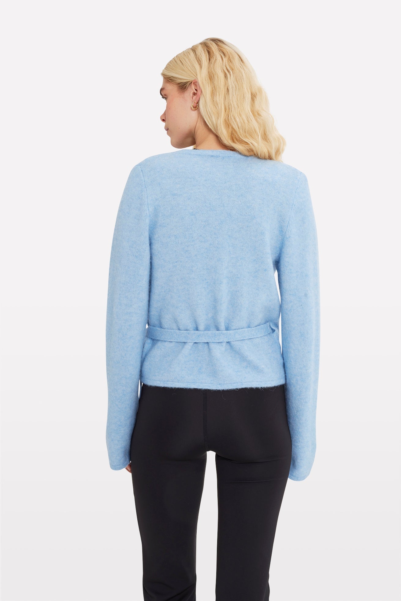 Envii Ada V-Neck Knit Clear SkyMelange