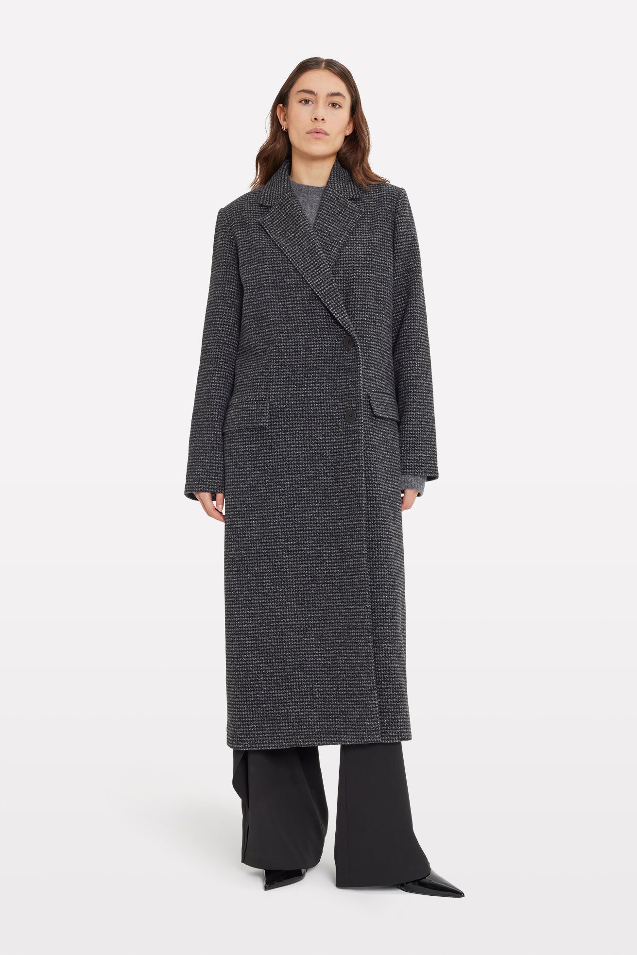 Envii Kate Jacket Black White Checked