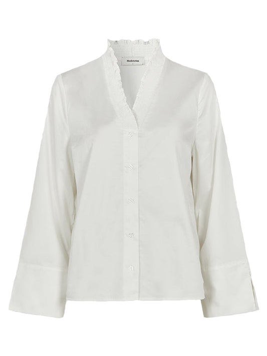 Modstrom Lyla Shirt Soft White